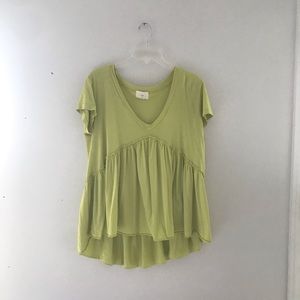 Anthropologie Peplum Tee
